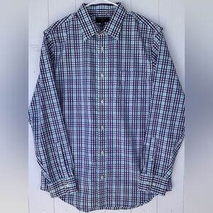 Banana Republic Factory Men’s Button Up Shirt‎ Long Sleeves No Iron Slim Fit Lrg